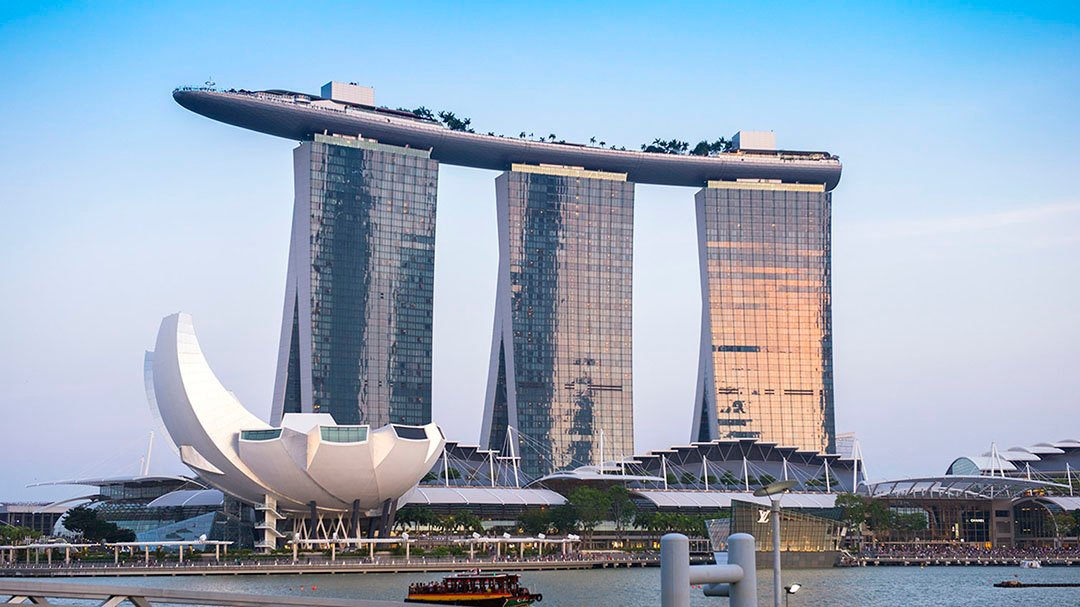 Singapore-Icon, Marina-Bay, Towers, Asia