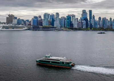 Long Range View of Vancouver Harbour from Celibrity Solstice