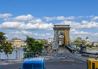 Hungary Budapest Chain Bridge