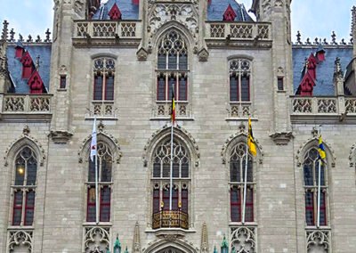 The Beautiful Museum of Bruges located on the Main Square