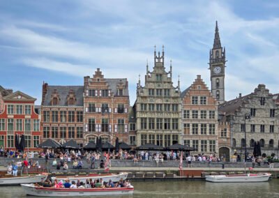 The Guild House of Ghent are some of the most impressive of Europe