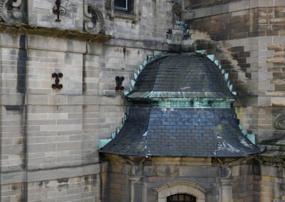 Architecture Eye Candy on one of the Churches in Ghent